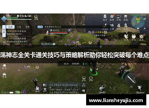 荡神志全关卡通关技巧与策略解析助你轻松突破每个难点
